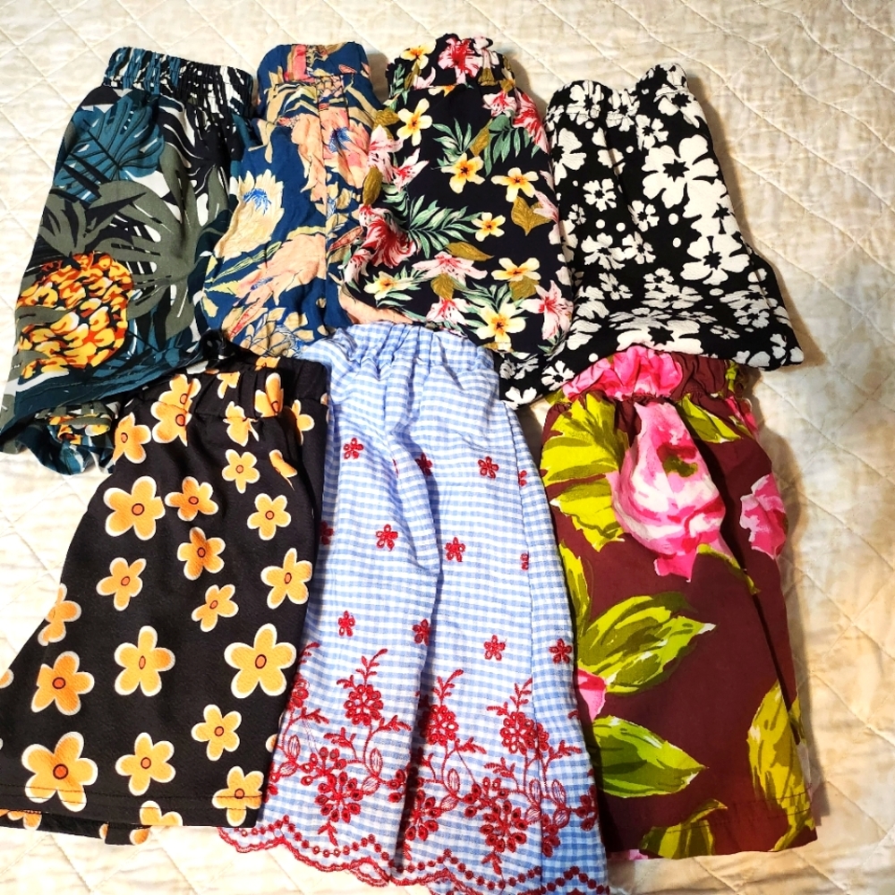 Girls skirts and short bundle